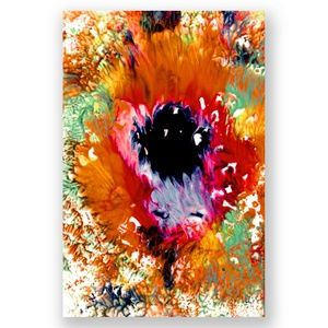 Original ACEO - Miniature Floral Painting - Blooming Magic 148